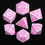 DND Game Dice 16Mm-20Mm Dices Set for Board Games /Teaching Math Party Accessories Multi Sided Dices Set
