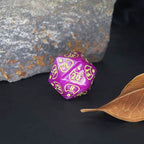 7Pcs D4/6/8/10/12/20 Multi-Sided Gem Dice Die for RPG Dungeons & Dragons DND D&D Games Set Random Color