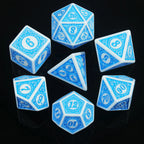 DND Game Dice 16Mm-20Mm Dices Set for Board Games /Teaching Math Party Accessories Multi Sided Dices Set
