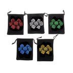 7/21/35-Piece Complete DND Dice Set with D4 D6 D8 D10 D12 D20 Polyhedral RPG Dice for Tabletop Games D&D Board Games Teaching